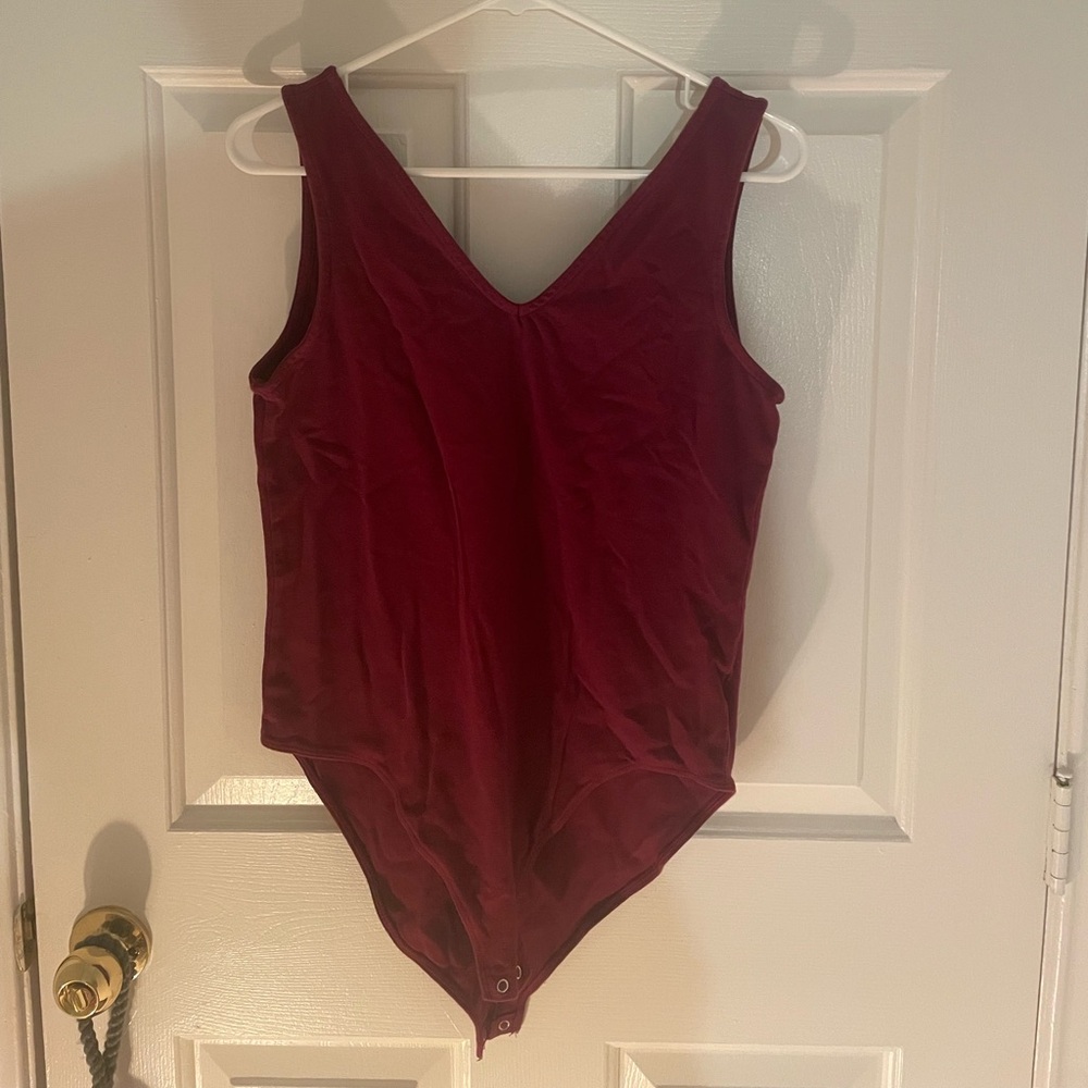 Gap V-Neck & Back Bodysuit